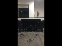 10T telescopische dock leveller met frame dat is op maat gemaakt.