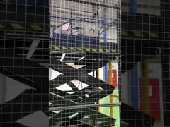 Statinonarische schaarheftafel Installeer in het magazijn van de klant voor laden en lossen