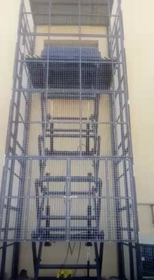 Anti Explosion Hydraulic Scissor Lift Platform With Arm Structure Vertically