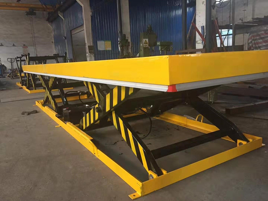 Tandem Hydraulic Lift Table, Twin Scissor Lift Table For Heavy Loading And Unloading