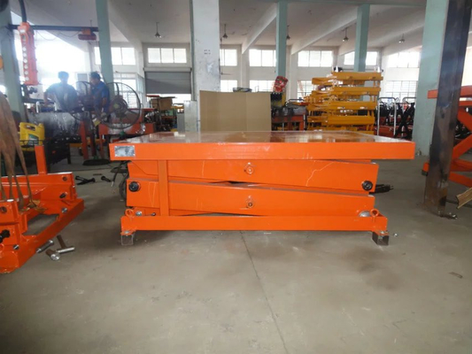 Vertical 800kg Mezzanine Hydraulic Scissor Lift Platform Anti Explosion