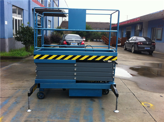 Warehouse High Height Install/Maintence Equipment Mobile Scissor Structure Aerial Lift table