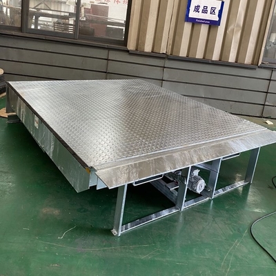 400mm Lip Width 8T Galvanized Dock Plate Leveler