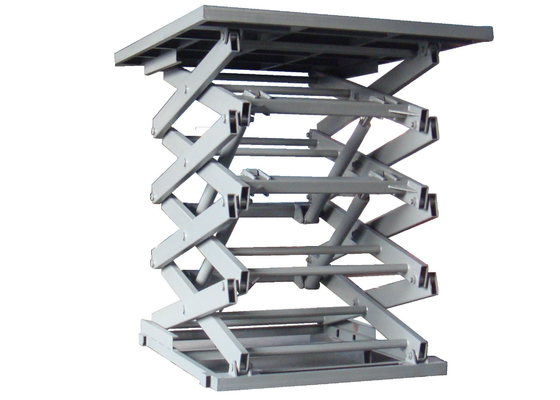 Anti Explosion Valve Mezzanine Floor Goods Lift For Warehouse Handling