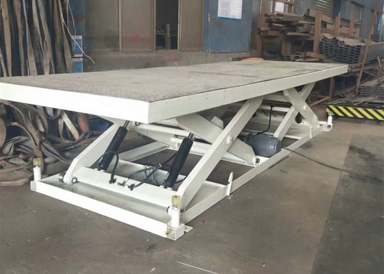 3Tons Double Scissor Hydraulic Lift Table Or Long Size Lift Table 1.6m Lifting Height.