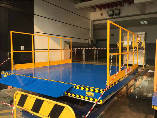 Elektrische Hydraulische het Opheffen Doklift voor Vrachtwagenladen en lossen
