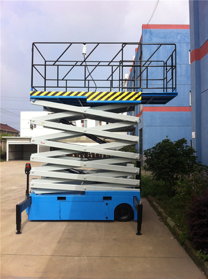 De gele Lift van de Kleuren500kg Elektrische Hydraulische Schaar met Verlengbaar Platform