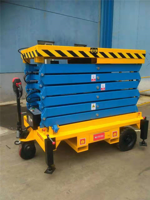 De gemotoriseerde Lift van de de Kleppen Hydraulische Mobiele Draagbare Schaar van de Wielgang Explosiebestendige