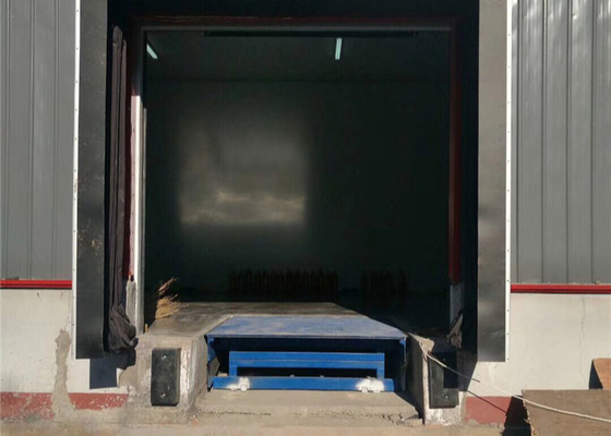 8 is Intrekbare Lip 800MM, 900MM, 1000MM van Ton Telescopic Dock Leveler With Beste Oplossing voor Laadperron