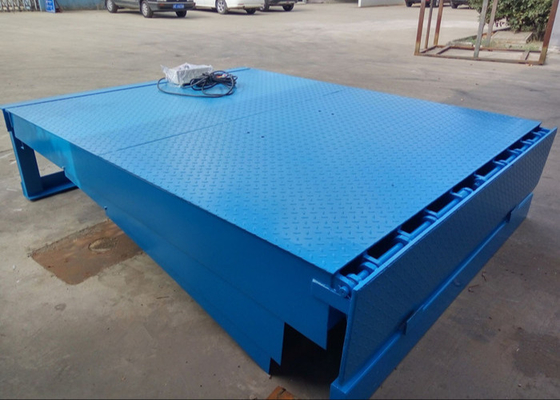 13.6T capaciteit 1830*2180MM met het Vrije Dok Levelers van het Twee Bumpers Elektrische Pakhuis